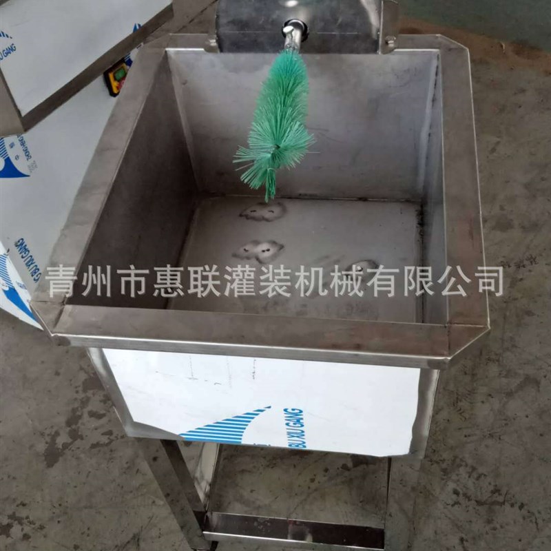 极速人气电动单头毛刷u机 玻璃瓶洗瓶机 小型简易刷瓶机