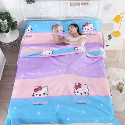 极速新品亲肤旅行睡袋旅游用w隔脏床单出差住酒店宾馆隔脏身亲双