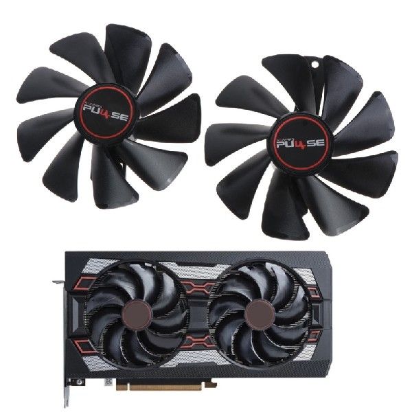 极速896F FD10015kM12D 95mm DC12V 0.45AMP VGA Fan For Sapphir
