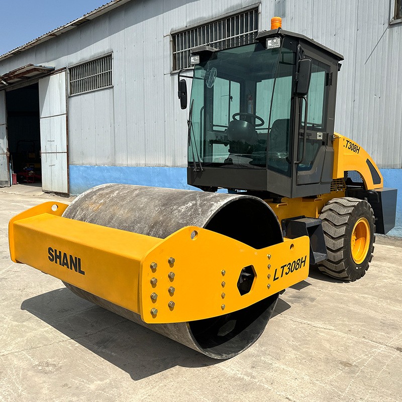 压路机小型道路维修压路机设备8吨沥青道路路面压路机器