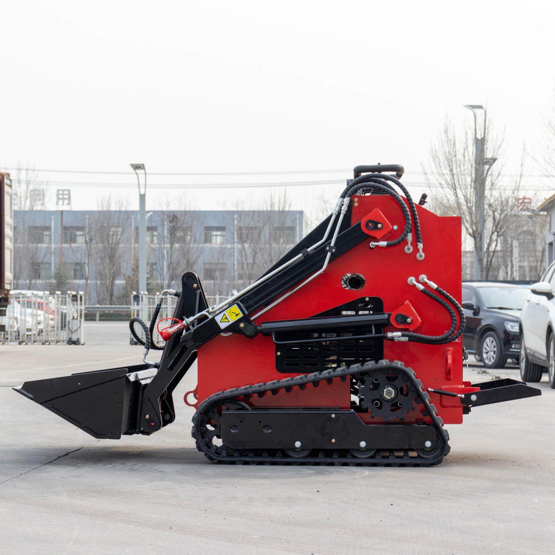 出口俄罗斯小型履带滑移装载机 skid steer loader工程建筑小铲车