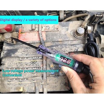 速发6V 12V 24V DC Car Truck Voltage Circuit Tester Digital