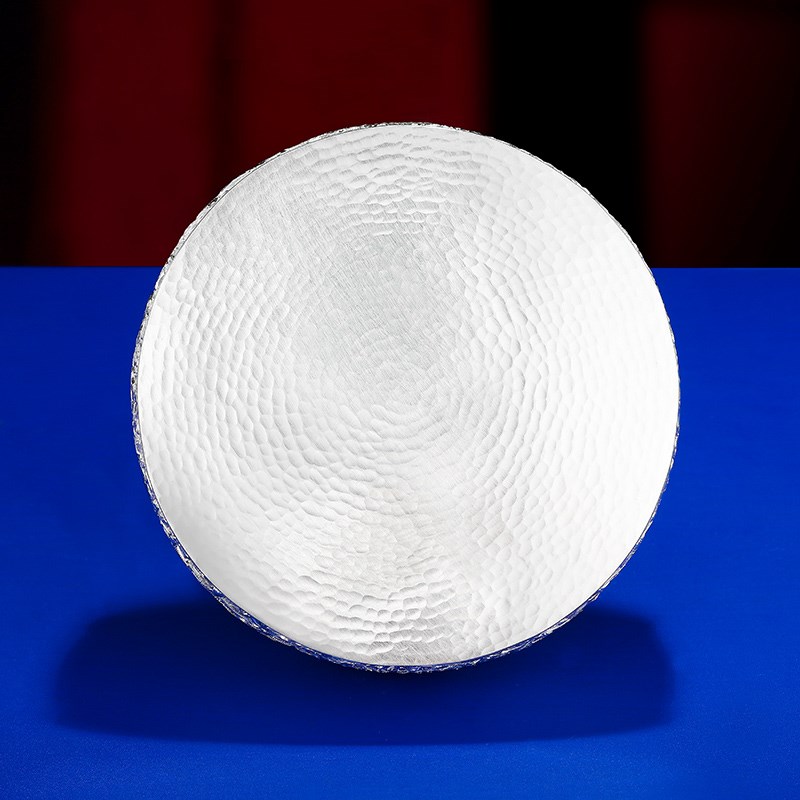 极速曼扎修盘Sg990纯银手工三十七堆修盘修曼茶罗基盘底盘大号15c