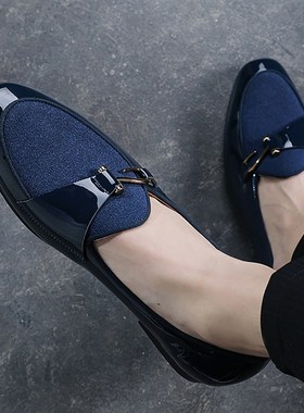 极速Neaw Fashion nd Daily Shoes For Men 2021 Patent Leather