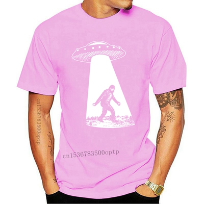 极速New 2021est Funny   Bigfoot UFO Abduction T ShUirt Funny