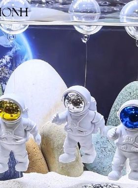 极速New Aquarium Decoration AsBtronaut Fish Tank Decoration