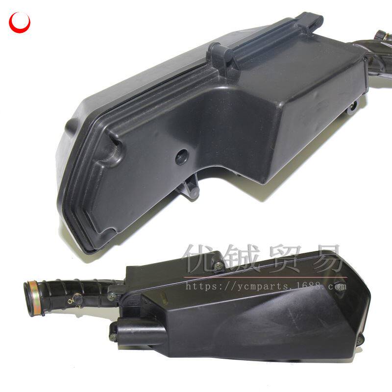 极速外贸摩托车空滤器GY6 50 80cc 12寸加M长空滤器 4冲50长箱体