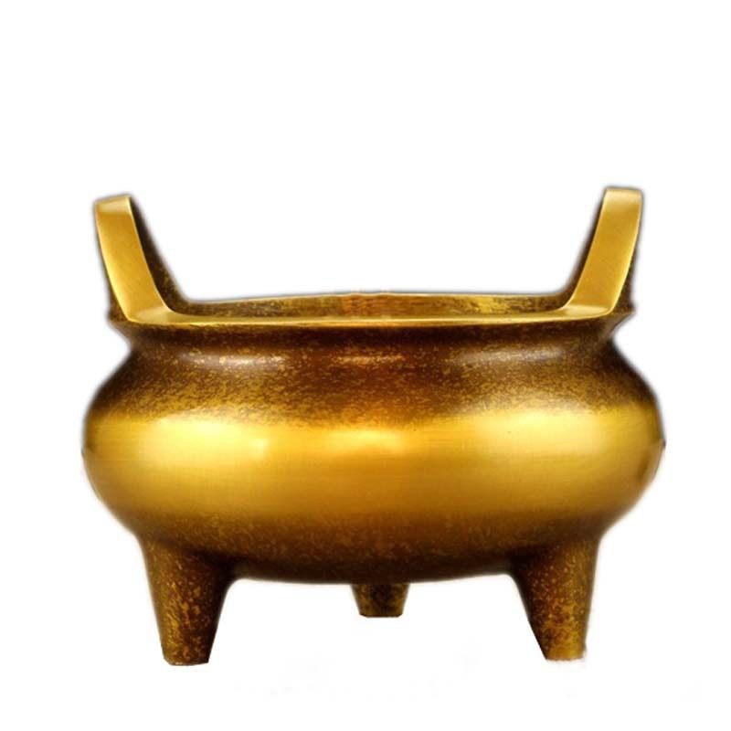 极速靚黄铜香炉i居室铜香薰炉家用檀香盘香炉  仿古大明铜宣德炉,金属材料及制品,其他金属制品,淘宝优惠券,粉丝福利购,淘宝优惠卷