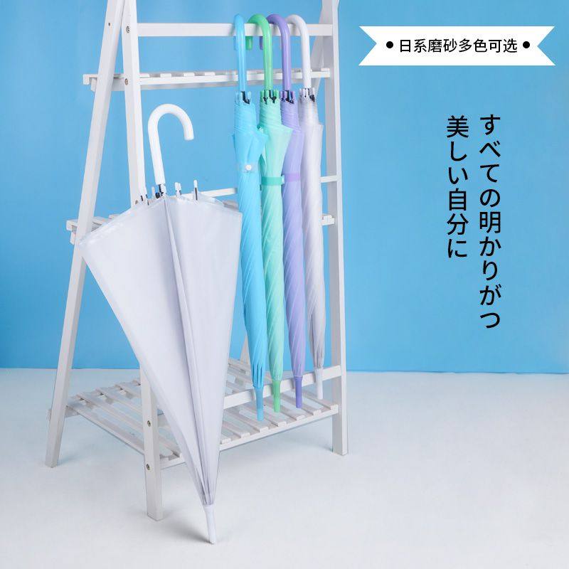 极速雨伞订制礼品伞l晴雨两用透明伞广告伞定制印LOGO长柄伞女雨