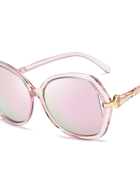 极速太阳b镜女时尚防紫外线抗UV偏光开车挡风装饰优雅2018新款经