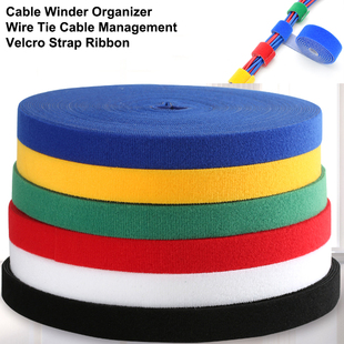 极速5M Ties Cable Caxble Winder Nylon Reusable DIY Manager