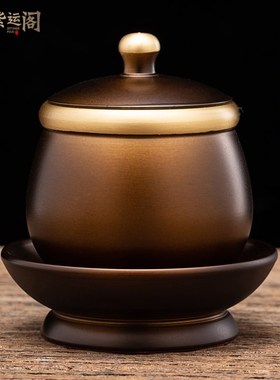 极速家用寺庙供i奉佛财神贡酒杯敬神杯礼佛前佛堂佛桌上的黄铜供