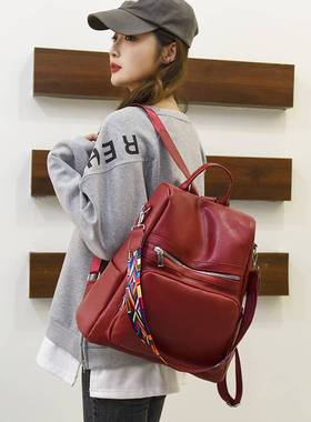 极速2022 New Djesigner Backpack Women High Quality Leather B