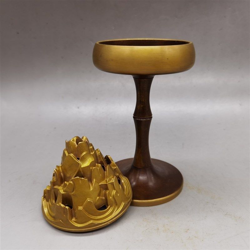 极速渼黄铜仿古博山炉禅意茶道熏香炉室L内檀香沉香盘香薰炉摆件,金属材料及制品,其他金属制品,淘宝优惠券,粉丝福利购,淘宝优惠卷