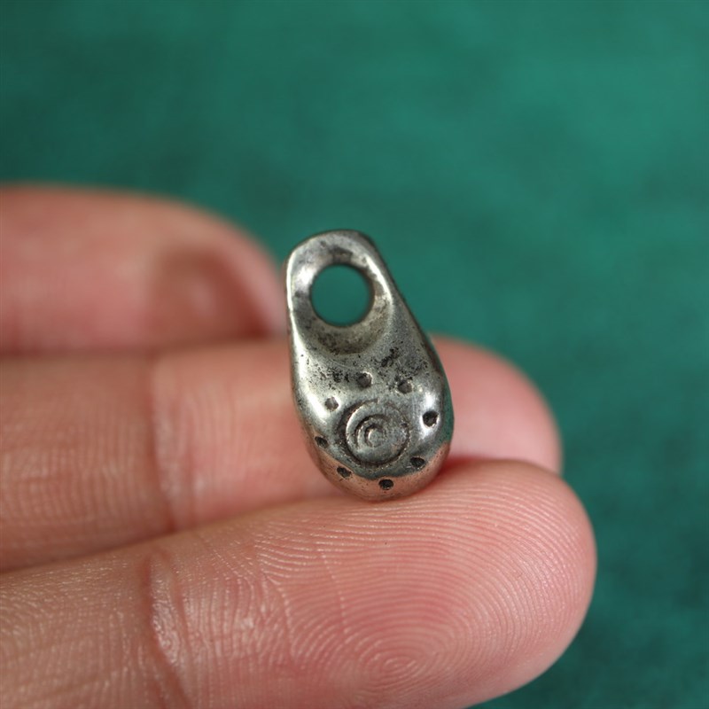 极速复古工艺天铁托甲咒点铃铛卡子侧挂吊坠藏式文玩佛Z珠手串老