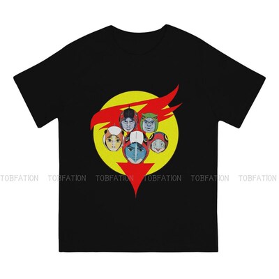 极速Gatchaman Anime pBattle of the Planets Aka TShirt Men Gr