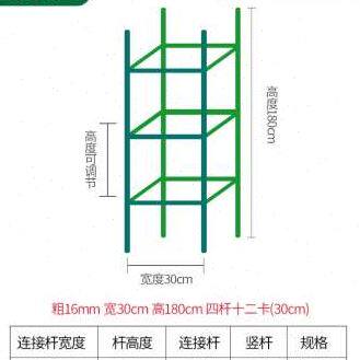 极速植物爬藤架网园艺标签番茄支架托架庭院M包塑钢管厚葡萄架瓜