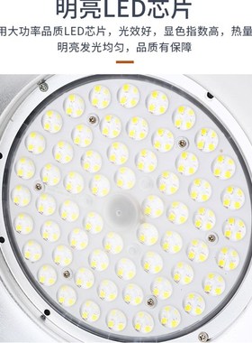 极速l工矿灯黑色高低塔工业照明工厂灯100MW车库灯球场厂房天棚吊