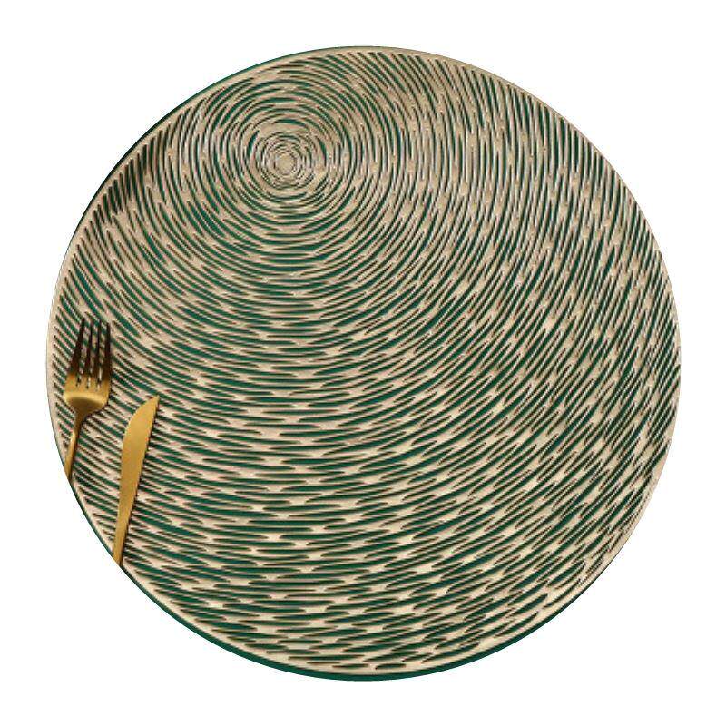 极速PVC placemakt hibiscus flower table mat non-slip insulat