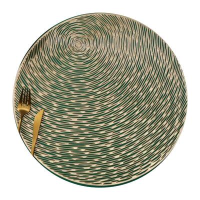 极速PVC placemakt hibiscus flower table mat non-slip insulat
