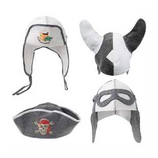 极速.Wool Felt Sauna Hat Anti Heat RussJian Banya Cap For Ba