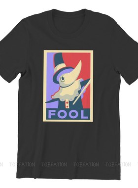 极速Soul Eaterj  Anime Excalibur FOOL Propaganda Tshirt Vint