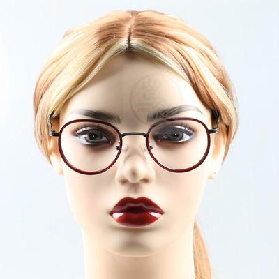 极速。Mulin village retrto metal spectacle frame mens round