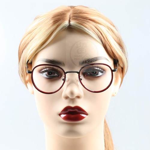 极速。Mulin village retrto metal spectacle frame mens round