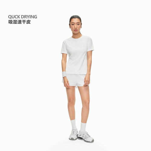 FDR旗舰店 轻量化抗菌吸湿速干跑步短袖T恤女