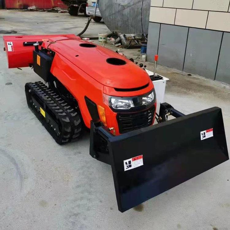 履带式田园旋耕机果园管理施肥大棚开沟回填农用遥控田园管理机