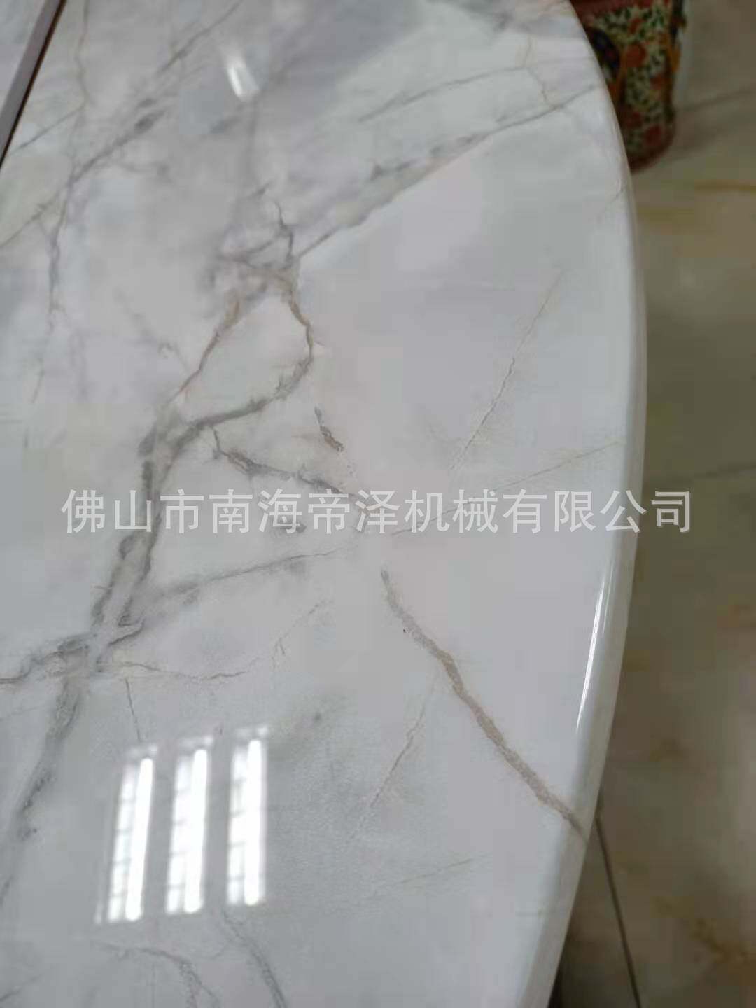 帝泽电视机桌面uv淋涂线人造大理石UV淋涂生产线厂家包安装调试