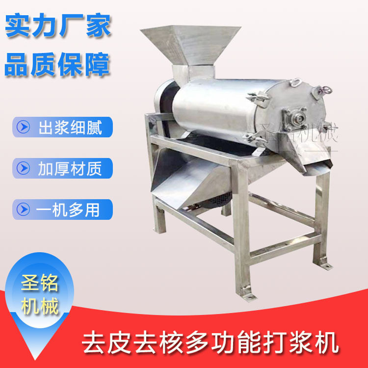 不锈钢南瓜去籽打浆机 千禧果玫瑰果除籽打泥机 蓝莓草莓树莓打浆