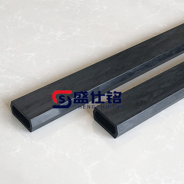 定制大口径碳纤维方管 圆管 不规则碳纤维管材