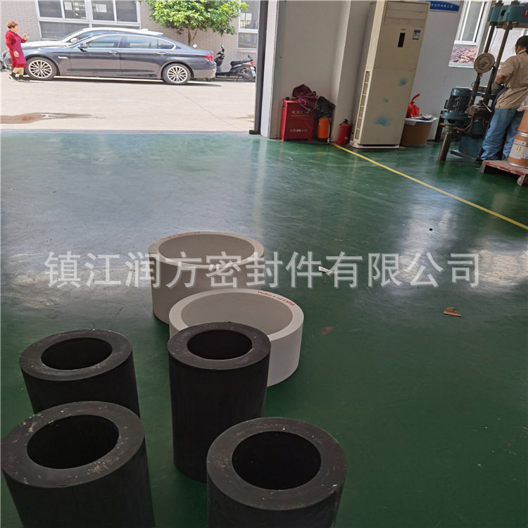 大规格聚四氟乙烯PTFE管料毛胚 棒料模压件 板材模压制品
