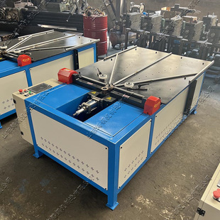 圆形桶工件卷外边机 电动液体不锈钢压边机 卧式金属管翻边机