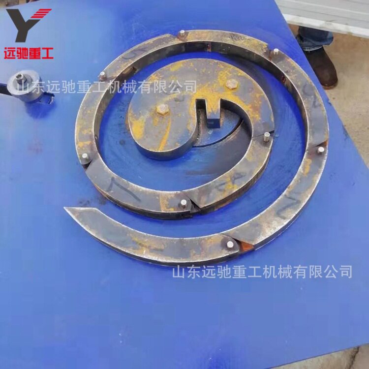 蜗牛晾衣架盘圆机 网红螺旋晾衣架成型机 蚊香盘衣架弯圆设备
