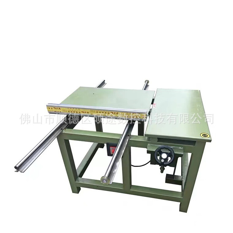 厂家直供简易推台锯90°小型木工台锯木板塑板亚克力板锯裁板锯