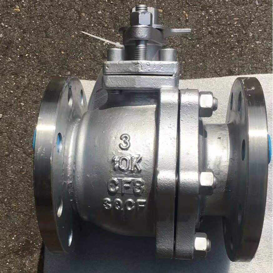 Q41F46-5K不锈钢日标衬氟球阀Q341F46/PFA-10KDN80耐腐蚀球阀