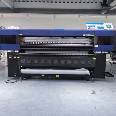 1.8米4头热升华打印机桌布涤纶布热转印打印机布料服装数码印花机