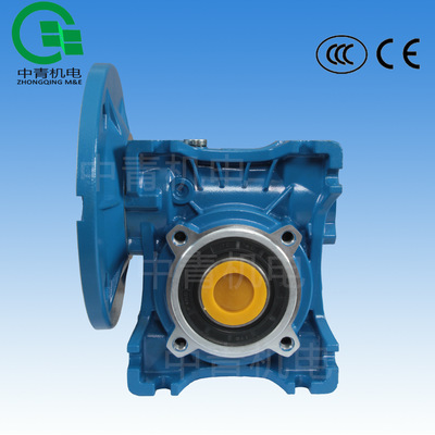 迪龙传动nmrv050-50型蜗轮蜗杆减速器法兰输入铝合金减速机