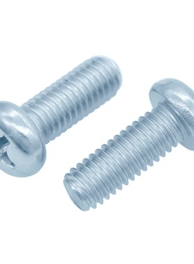 GB823 螺丝 M4 小盘头 十字 不锈钢304(A2)