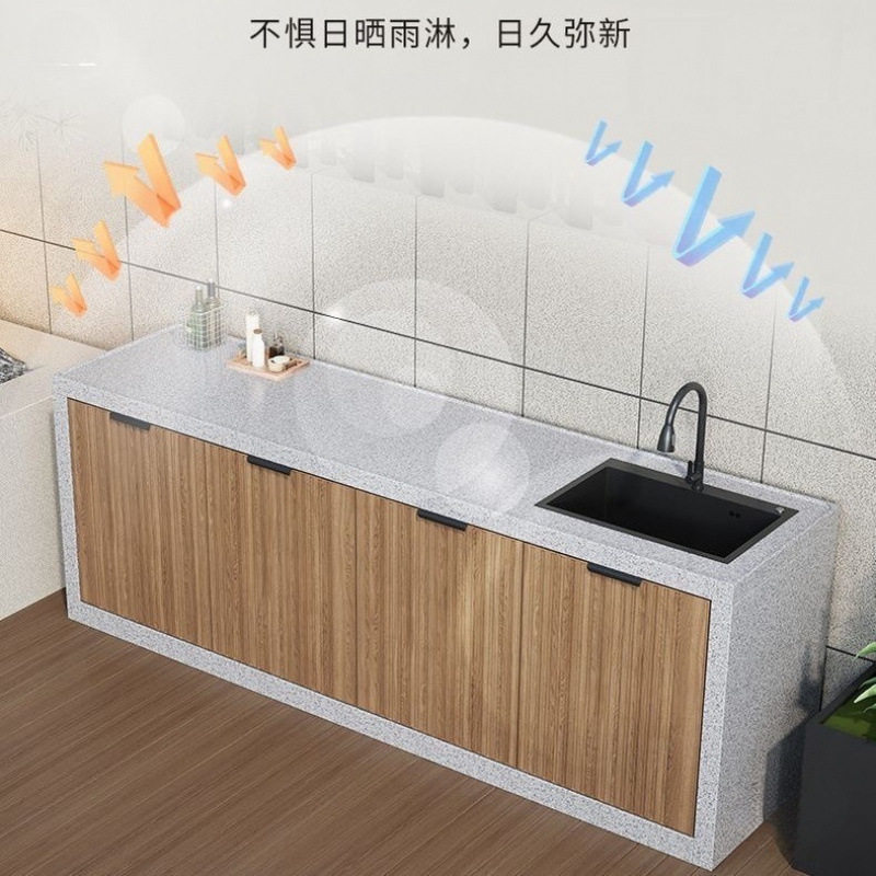庭院铝合金柜门户外橱柜门室外防水金属格栅门百叶门铝艺