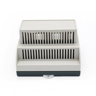 工控机壳体AK80009 ABS阻燃接线盒108*112*75MM仪表仪器塑料外壳