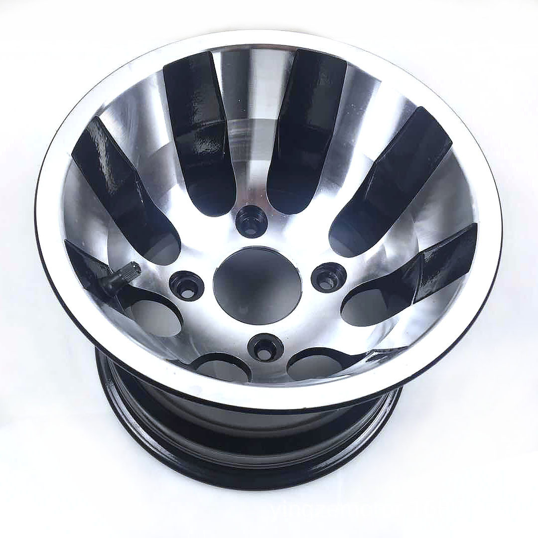 卡丁车沙滩车摩托车配件20/22X10-10寸铝轮毂轮圈