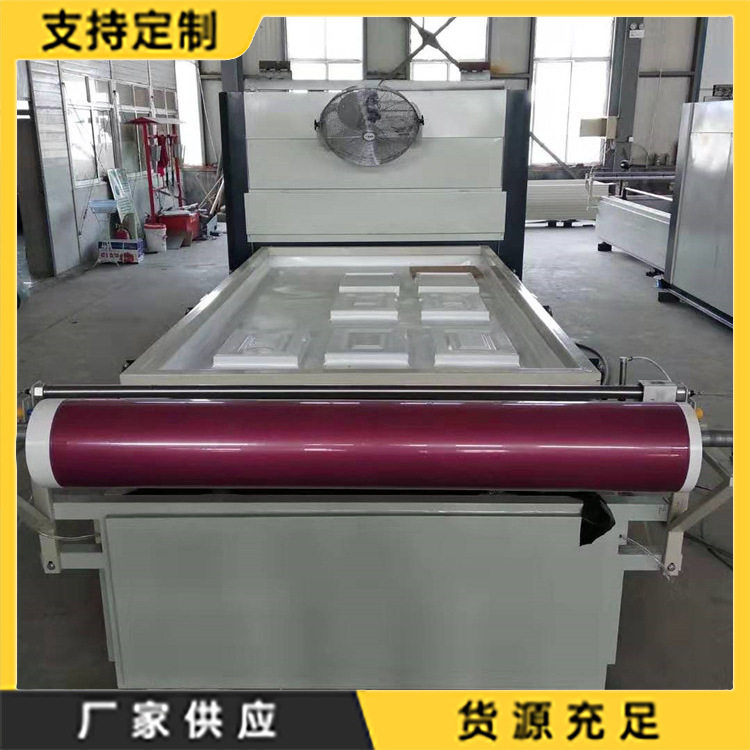 上下加温免漆生态板覆膜机