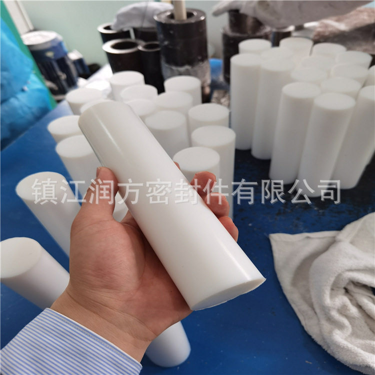 聚四氟乙烯模压棒新料无黑点模压密度2.3g/cm3车光滑