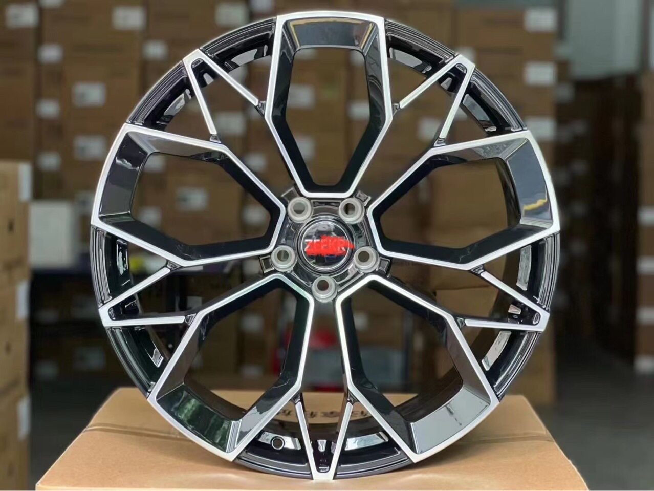 适用于极氪001锻造轮毂21寸22寸 Z-SPORT铝合金钢圈胎铃