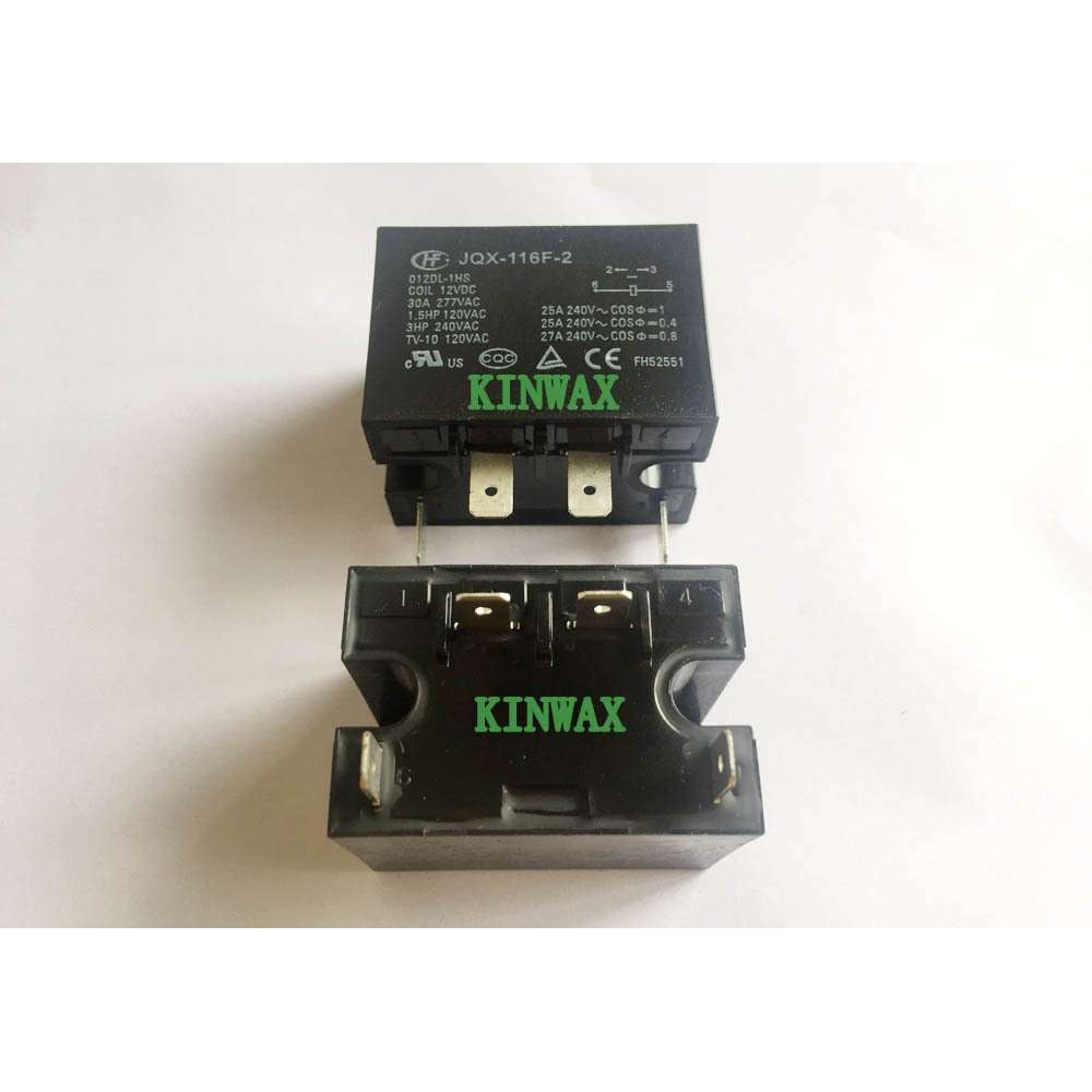HF116F-2/024AP-1HT 一组常开25A法兰安装继电器
