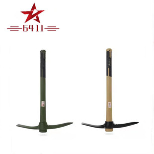 6411纤维柄镐纤维柄小镐户外土木装备车辆配备露营游玩探险镐