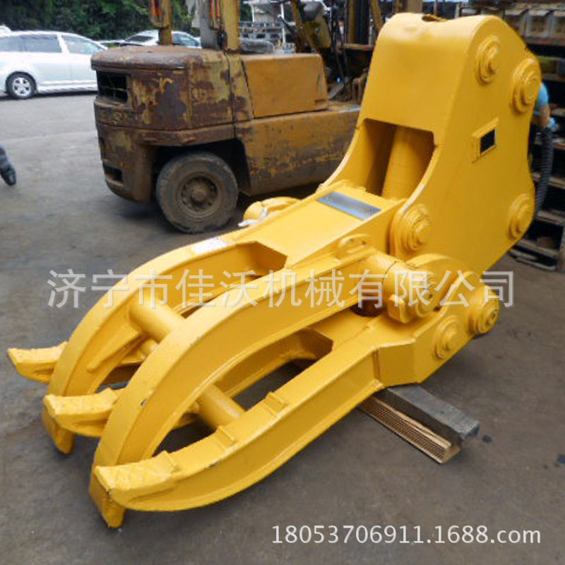 挖机废钢抓斗 机械抓木器  林业机械抓木器厂家